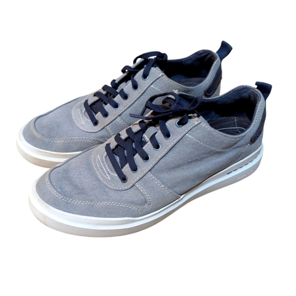Cole Haan GrandPro Rally Canvas Court Vintage Blue Size 10.5 - Picture 1 of 9